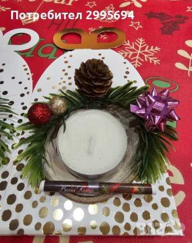 Ръчно изработен коледен подарък, снимка 2 - Коледни подаръци - 52446994