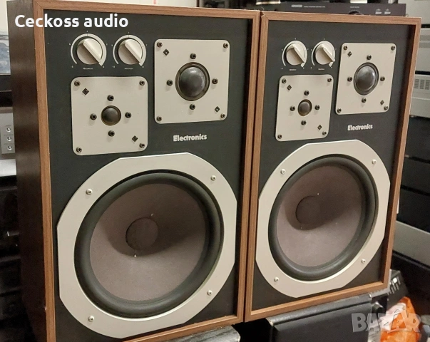 🔊 Винтидж тонколони Electronics E 8029 (HECO, Germany), снимка 2 - Тонколони - 53259218