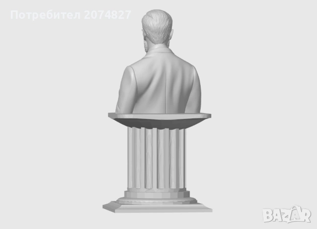 СТЕФАН СТАМБОЛОВ (бюст, статуетка), снимка 6 - Статуетки - 53453400