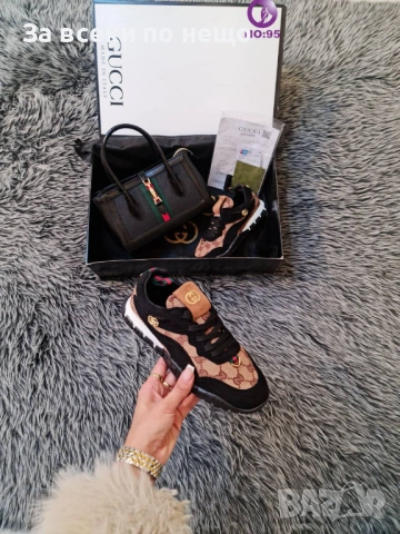 Gucci Дамски Маратонки👟Дамски Спортни Обувки Гучи - Налични Различни Цветове Код SK939, снимка 3 - Маратонки - 53578029