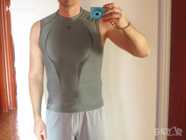 Skins Mens Cool Sleeve Compression shert, снимка 5 - Тениски - 29040967