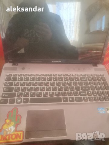Продавам лаптоп леново Z570. На часи , снимка 1 - Части за лаптопи - 34991849