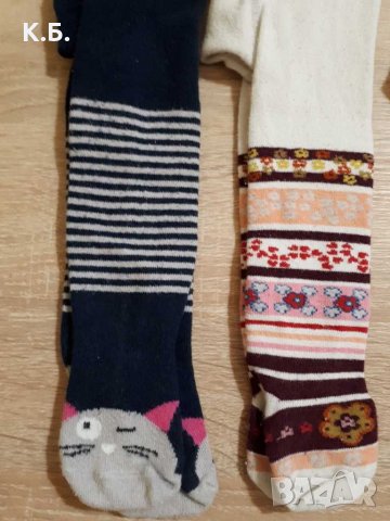 Бебешки чорапогащници, снимка 2 - Бебешки чорапи - 35025517