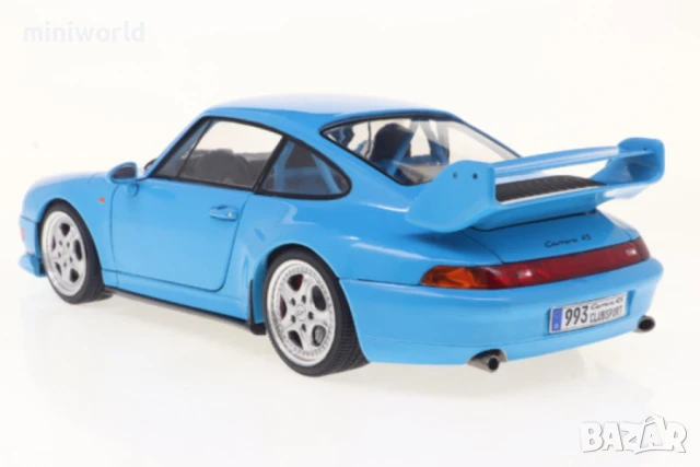 Porsche 911 (993) Clubsport 1997 - мащаб 1:18 на Solido моделът е нов в кутия, снимка 3 - Колекции - 50468650
