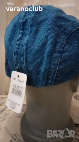 Мъжки дънков каскет Класик, снимка 2 - Шапки - 50174743