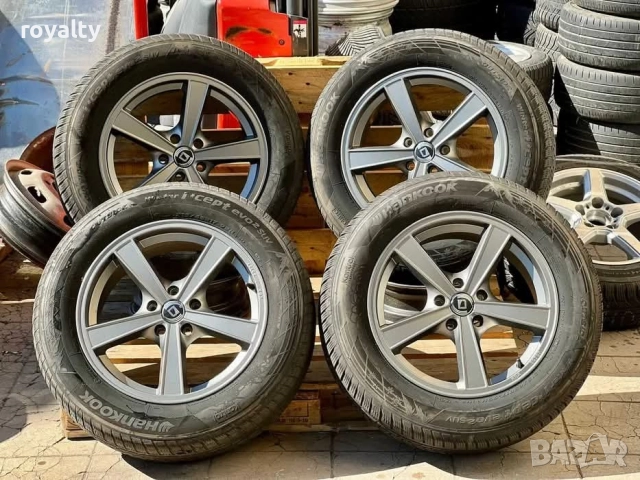 5х112 17 Лети Джанти Audi A4 A6 Q3 Seat Skoda VW Passat Tiguan 5x112 ET 42 J 7, снимка 4 - Аксесоари и консумативи - 52267526