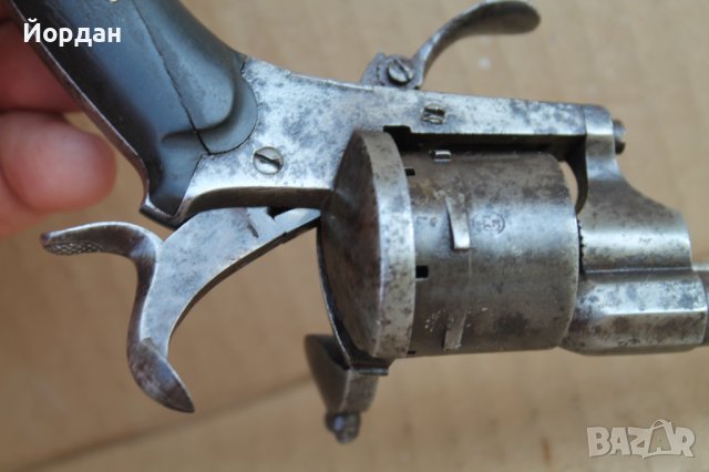 Френски револвер Лефуше, снимка 6 - Антикварни и старинни предмети - 37212942