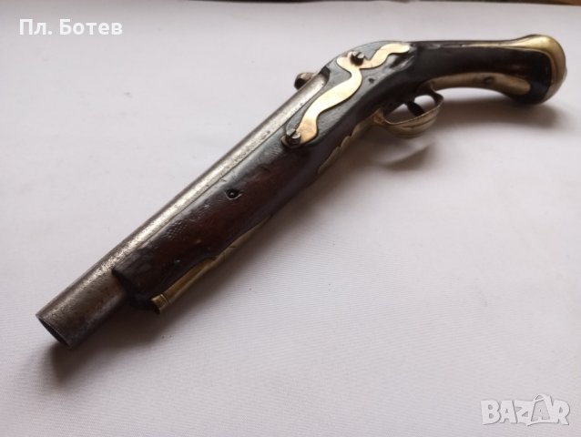 Стар капсулен пистолет , снимка 8 - Антикварни и старинни предмети - 43389553