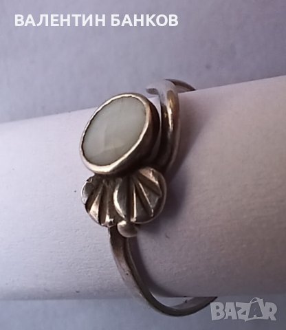 Сребърни дамски пръстени с камъни , снимка 2 - Пръстени - 43243039