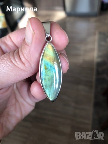 Сребърен медальон, снимка 4 - Колиета, медальони, синджири - 43004953