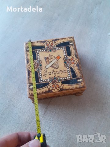 Ретро Кутия табакера за цигари, снимка 5 - Антикварни и старинни предмети - 43179414