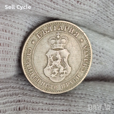 ✅КНЯЖЕСТВО БЪЛГАРИЯ - 10 стотинки 1906 г.❗, снимка 2 - Нумизматика и бонистика - 53390659