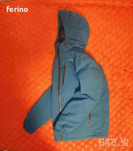 EDDIE BAUER Пухено водоустойчиво яке,мъжко Чисто НОВО -без етикет, M, снимка 5 - Якета - 52689300