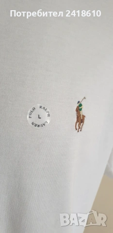 POLO Ralph Lauren Pima Cotton Custom Slim Fit Mens Size L НОВО! ОРИГИНАЛ! Мъжка Тениска!, снимка 7 - Тениски - 53520286