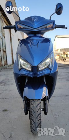 Електрически скутер с елегантен дизайн модел ZG-S в син цвят, снимка 7 - Мотоциклети и мототехника - 43966312