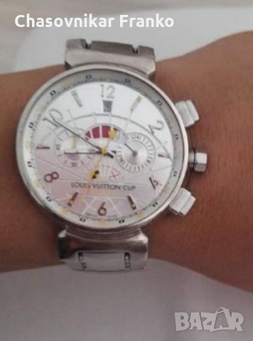 LV Уникален дизайнерски елегантен стилен и марков часовник, снимка 2 - Мъжки - 32348848