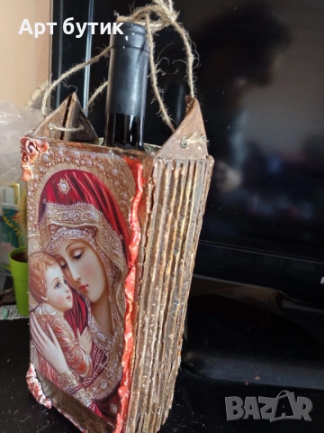 Старинна книга за  вино, снимка 3 - Декорация - 52566625