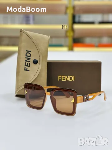 Fendi дамски слънчеви очила с калъф и кутия , снимка 2 - Слънчеви и диоптрични очила - 48124546