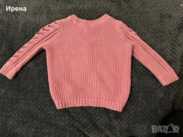 Плетена жилетка, снимка 2 - Жилетки и елечета за бебе - 48436365