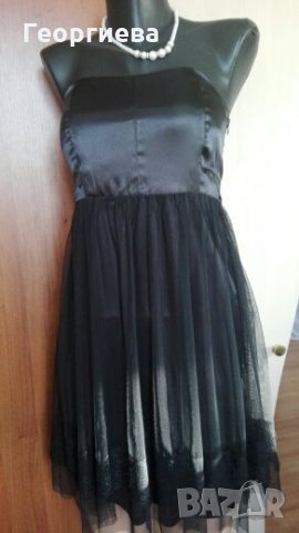 Рокля с тюл и дантела Vero Moda 🍀👗 S,M 👗🍀 арт.024 , снимка 2 - Рокли - 26676372