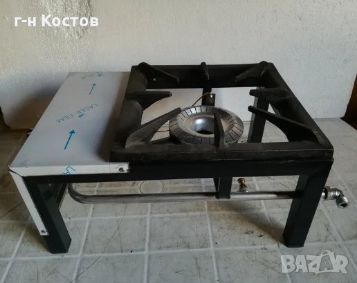 Газови котлони Големи горелки за варене на супи във казани 1-ен котлон със защита СЕ размери 47/33/2, снимка 9 - Обзавеждане за заведение - 27664963