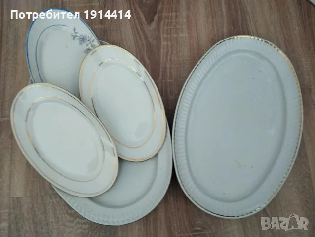 Порцеланови чинии, снимка 4 - Чинии - 49754275
