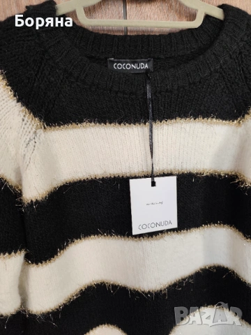 COCONUDA нов бутиков италиански пуловер , снимка 5 - Блузи с дълъг ръкав и пуловери - 53446319
