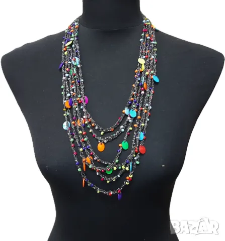 Колие, медальон, огърлица от мъниста