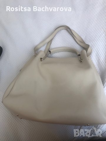 Бежава дамска чанта, снимка 1