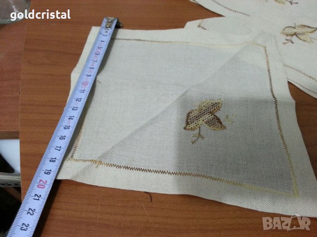 Текстилни салфетки и рингове халки пръстени за салфетки , снимка 4 - Аксесоари за кухня - 38583827