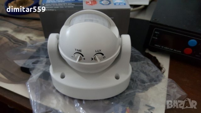 Датчик за движение стенен монтаж, снимка 2 - Лампи за таван - 28316369