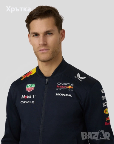 Red Bull Racing F1 Team Bomber Jacket - Оригинално мъжко яке, снимка 3 - Якета - 52727763
