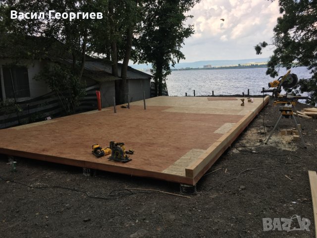 Дървени къщи  без бетонов фундамент , снимка 3 - Монтажи - 27649975