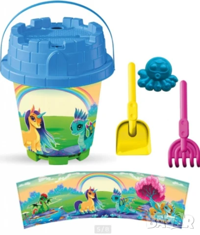 Голяма кофичка за пясък, 4 части, снимка 4 - Други - 50835201