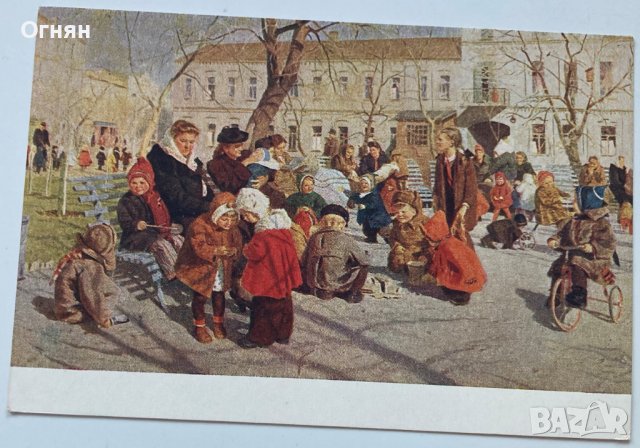 Художествени картички 300 години от присъединяването на Украйна към Русия1954, снимка 13 - Филателия - 40566012