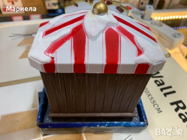 LED Коледна цена / Музикална коледна сцена, снимка 5 - Декорация за дома - 51973853