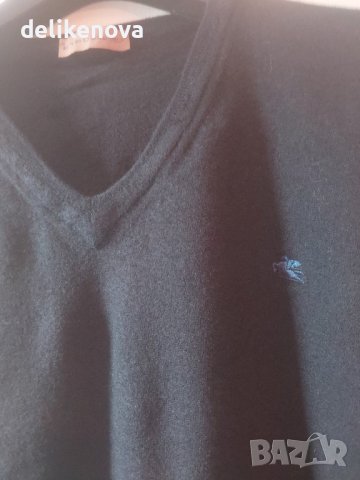 ETRO. Original. Size L-XL 100% Вълна Страхотен пуловер , снимка 2 - Пуловери - 43541979