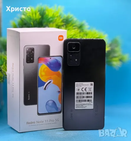 Xiaomi Redmi Note 11 Pro, 128GB, 6GB RAM, 5G, Graphite Grey , снимка 3 - Xiaomi - 49554003