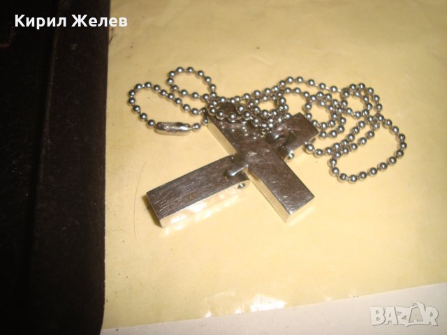 UGOMAN МАРКОВ МОДЕН КРЪСТ МЕДАЛЬОН НЕРЪЖДАЕМА БЛАГОРОДНА СТОМАНА 21760, снимка 12 - Колиета, медальони, синджири - 32538317