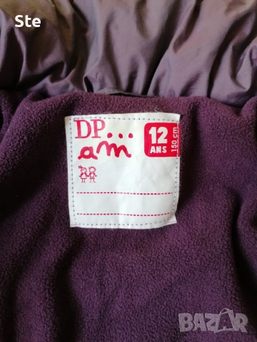 Лилаво зимно яке за момиче 150 р-р, снимка 4 - Детски якета и елеци - 51640889