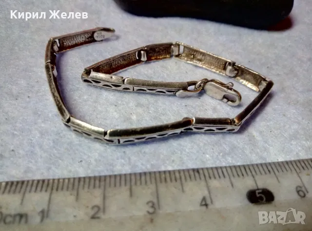 ÖZCAN 925 БУТИКОВА СРЕБЪРНА ГРИВНА ЛАКИРАНО СРЕБРО 925 OZCAN БИЖУТЕРСКА РЪЧНА АРТ ИЗРАБОТКА 49285, снимка 8 - Гривни - 48485839