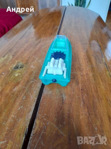 Стара играчка лодка,катер #6, снимка 2 - Антикварни и старинни предмети - 33116949