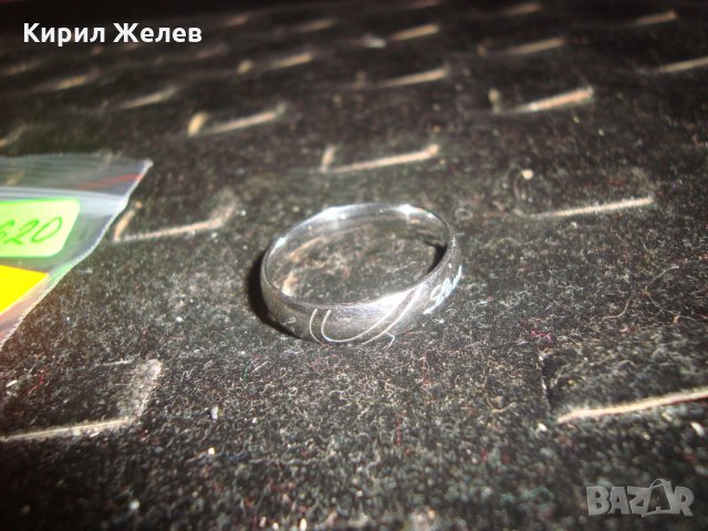 МЪЖКА ХАЛКА с НАДПИС REAL LOVE БЛАГОРОДНА НЕРЪЖДАЕМА СТОМАНА ВИСОКО КАЧЕСТВО 20620, снимка 8 - Пръстени - 32318599