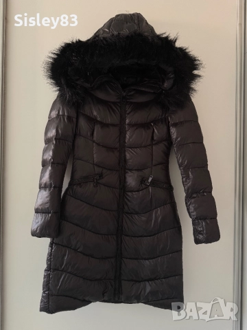 Miss Sexy дълго яке с качулка изкуствен пух., снимка 6 - Якета - 52950812