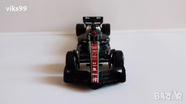 Bburago Alfa Romeo C43 #77 Italian GP Formula 1 2023 1:43, снимка 7 - Колекции - 52209226