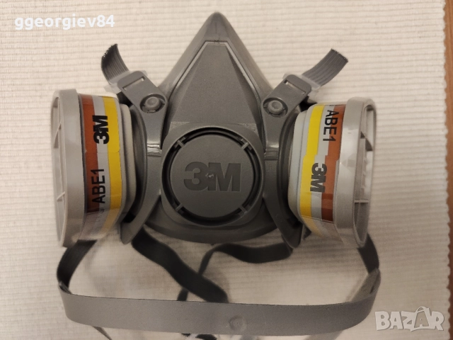 Полумаска 3M 6000 + филтри 6057