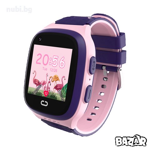 Детски Смарт часовник NUBI LT31, 4G, Сим карта и камера, GPS+LBS+Wi-Fi Tracking, Видео, Розов, снимка 4 - Смарт гривни - 43300344