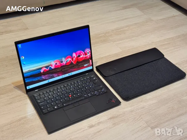 14’FHD+IPS Touch/Lenovo Thinkpad X1 Carbon Gen10/i7-1270p/16GB/1TB, снимка 1 - Лаптопи за работа - 49587924