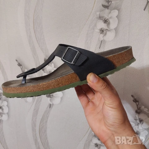 чехли Birkenstock  Gizeh Bs Soft Footbed Oiled номер 44, снимка 11 - Мъжки чехли - 50750324
