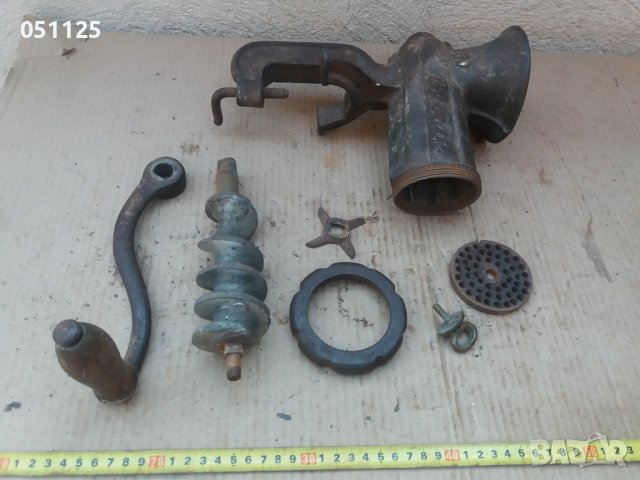 месомелачка, мелачка за домати и др. пълен комплект , снимка 13 - Антикварни и старинни предмети - 36978440